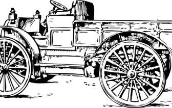 شاحنة خفيفة القديمة قصاصة فنية