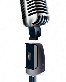 Alte Mikrofon