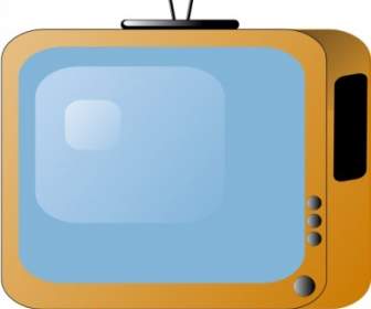 Velho Estilo Tv Set Clip-art