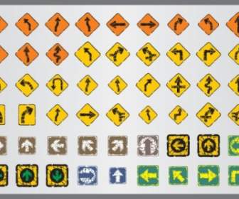 علامات المرور القديمة رمز مكافحة ناقلات