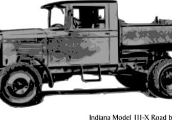 Vecchio Camion Indana Modello ClipArt