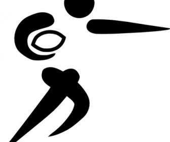 奧林匹克體育橄欖球聯盟的象形圖剪貼畫