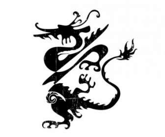 One Of The Classical Chinese Dragon Vector