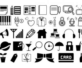 One Simple Black And White Icon Vector