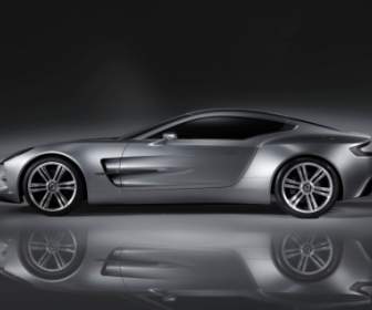 Um Papel De Parede De Carros De Aston Martin