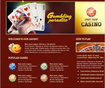 Plantilla De Casino En Línea