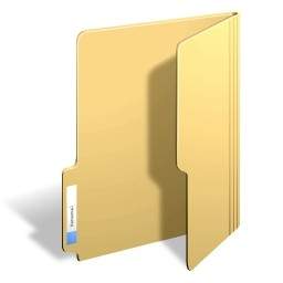 open folder