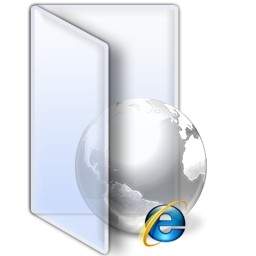 فتح مجلد الأرض العالمية Internet Explorer