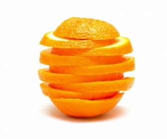 オレンジ色の高精細溶融画像