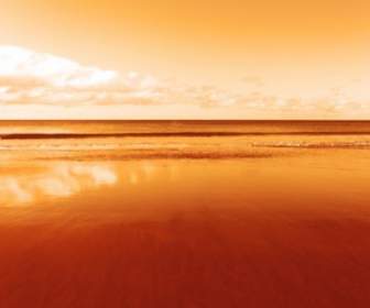 Vista Oceano Arancione