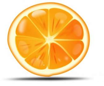 شريحة البرتقال