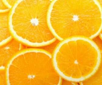 Orange Slices Wallpaper Fruits Nature