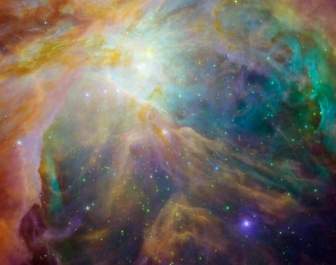 Constelación De Orion Nebula Nebulosa De Emisión Orion