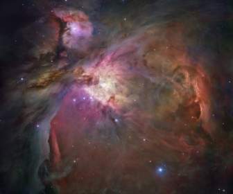 Orion Nebula Emisi Nebula Rasi Orion