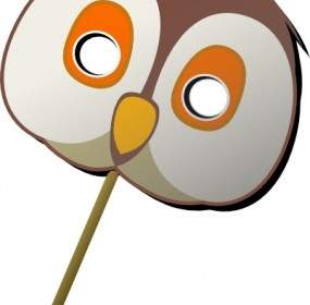 Owl Mask Clip Art