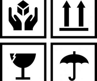 Paquet Clipart Symboles De Manutention