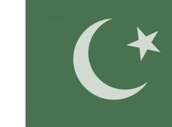 Pakistan Offizielle Flagge-ClipArt