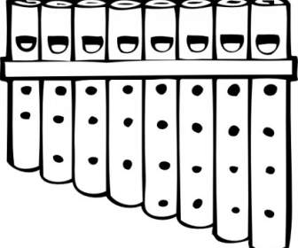 Pan Pipes Clipart
