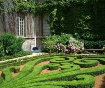 パリのフランスの庭