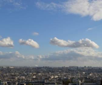 Orizzonte Di Cielo Di Parigi