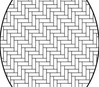 Pattern Herringbone Outline
