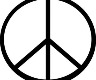 Perdamaian Simbol Transparan Memperbaiki Clip Art
