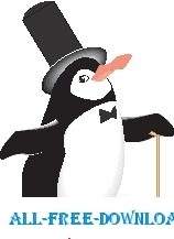 Penguin In Top Hat
