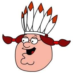 peter griffin indian head