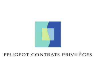 Peugeot Contrats Ayrıcalıkları