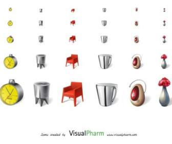 Philippe Starck ícones ícones Pack