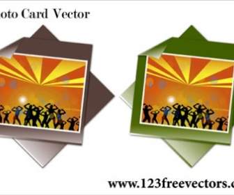 Photo Card Vector