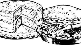 Pies And Cake Clip Art