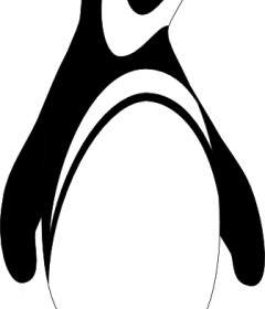 Pinguin Tux ClipArt