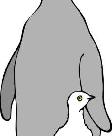 Pinguino Col Piccolo ClipArt