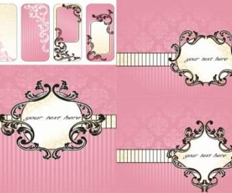 Pink Background Pattern Vector