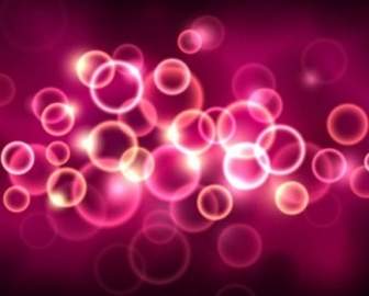 Pink Growing Light Vector Background