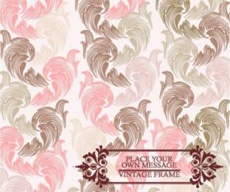 Pink Pattern Background Vector