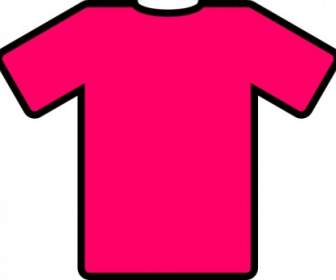 قميص تي الوردي قصاصة فنية
