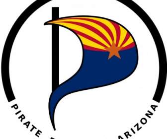 Partido Pirata Do Logotipo Do Arizona