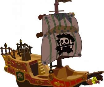 ClipArt Di Nave Pirata