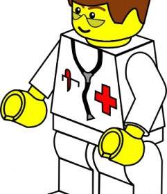 Pitr Lego Stadt Arzt ClipArt