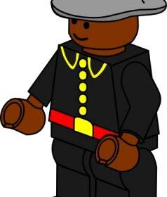 Pitr Lego Town Fireman Clip Art