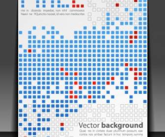 Pixel Theme Background Vector