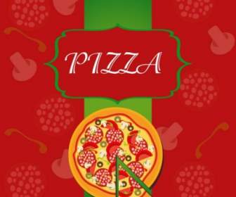 Vettoriale Illustrator Pizza