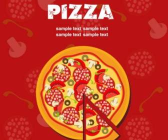 Vettoriale Illustrator Pizza