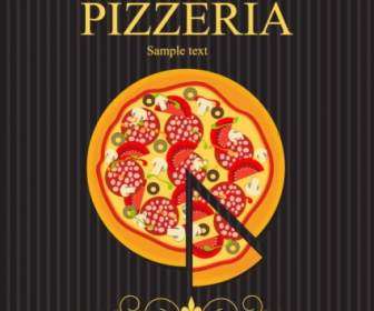 Pizza Ilustrator Vektor
