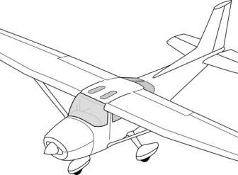 Flugzeug-ClipArt