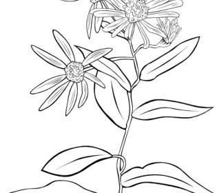 Tanaman Bunga Semak Clip Art