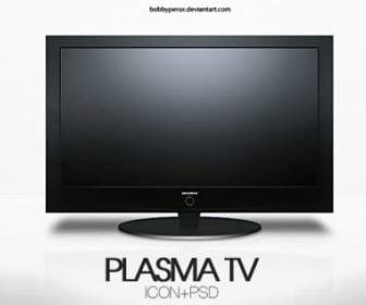 플라즈마 Tv의 Psd 파일