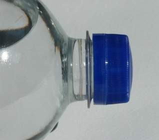 Acqua Minerale Di Bottiglia Bottiglia Di Plastica